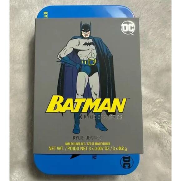 Batman x Kylie Cosmetics Makeup Set Lipstick Eyeliner Highlighter Eyeshadow NIB - Picture 5 of 16